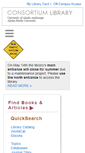 Mobile Screenshot of consortiumlibrary.org