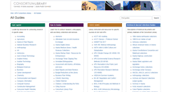 Desktop Screenshot of libguides.consortiumlibrary.org