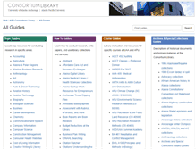 Tablet Screenshot of libguides.consortiumlibrary.org